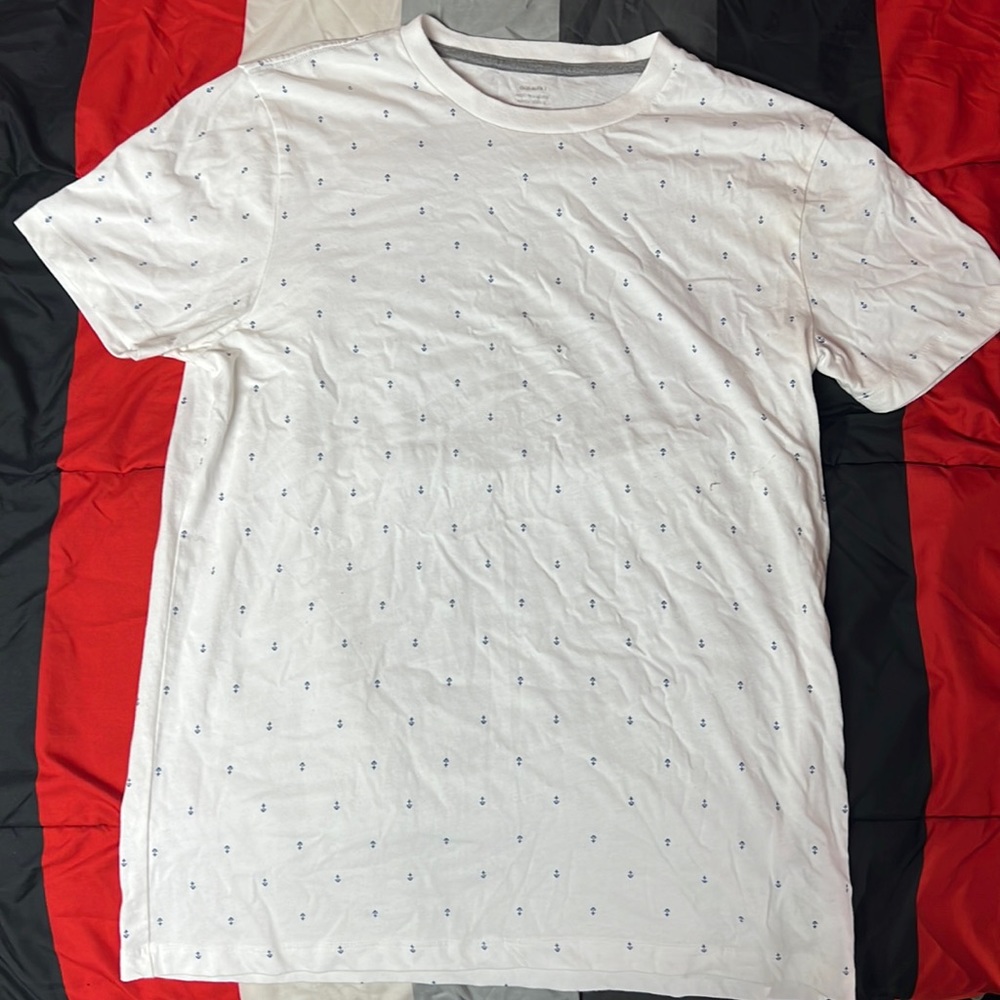 Mens White “Old Navy” Boating T-Shirt